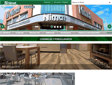 Tablet Screenshot of nimat.com.ar